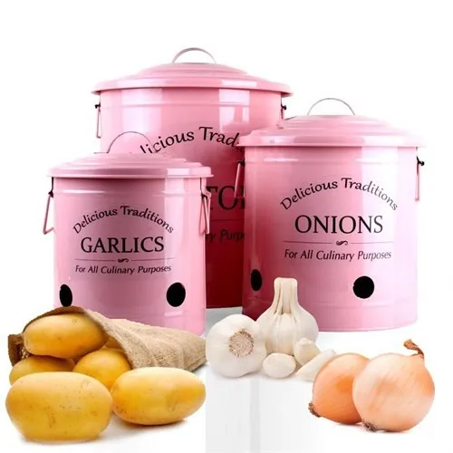 Suitable Legumes Bins 3 Size Pink