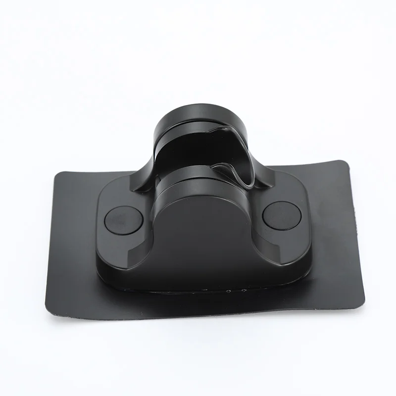 Shower Head Holder Brackets Black Suction Cup Wall Mount Adjustable Support For Bathroom Accessories Without Drill Stand Bath