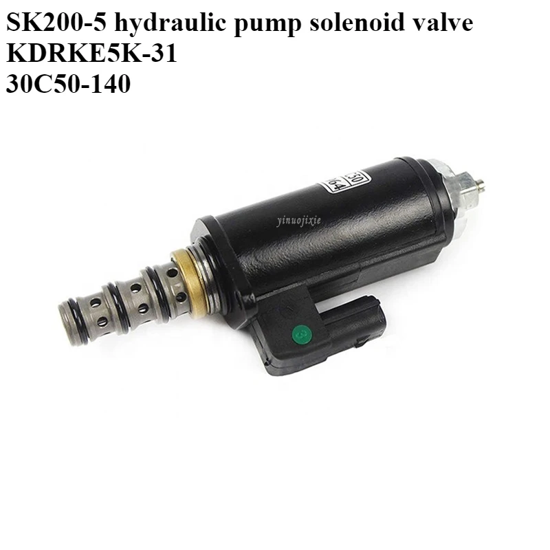 KDRKE5K-31 SY215C-9/225C-9/235C-9 Shengang SK200-5 hydraulic pump solenoid valve 30C50-140