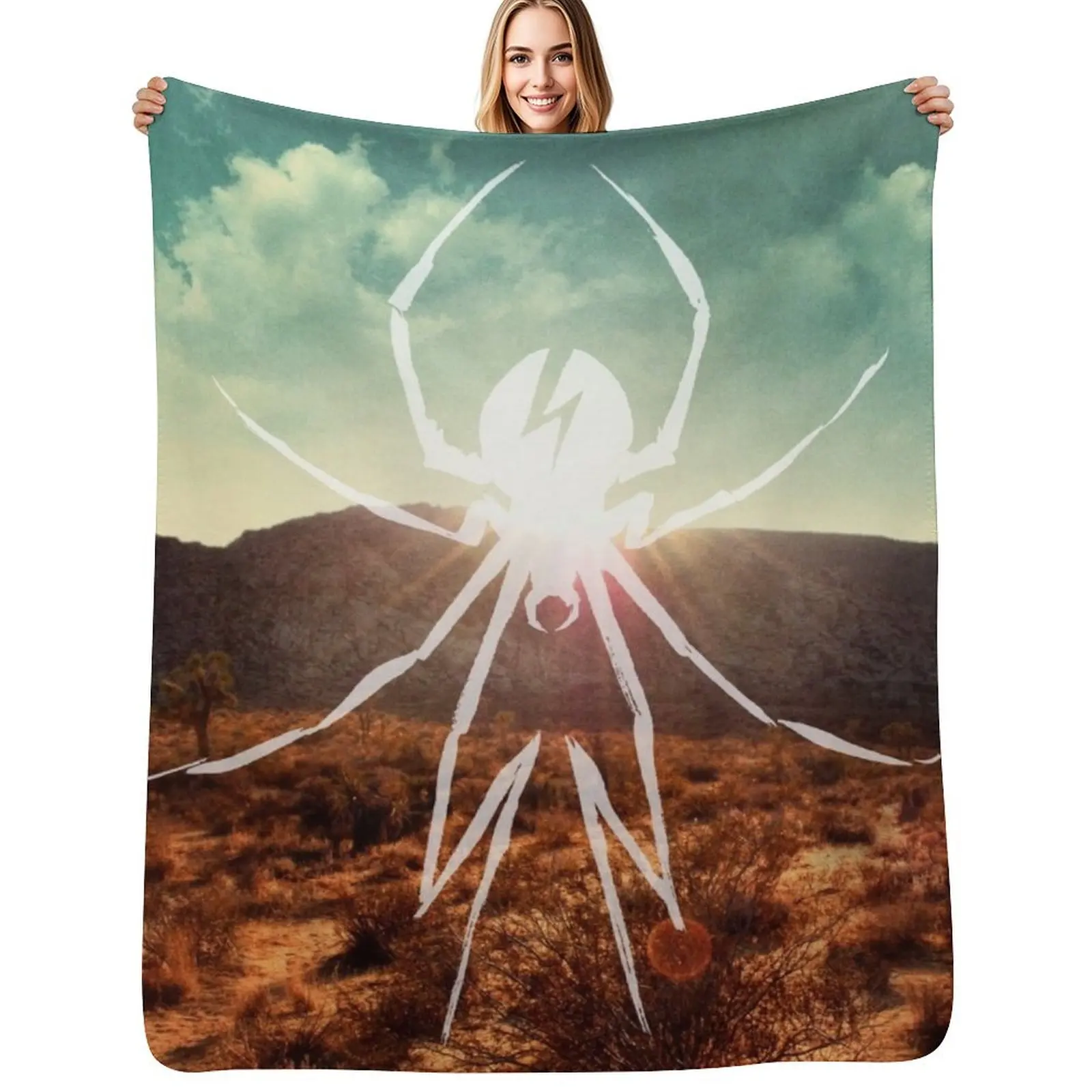 

Danger Days Tapestry Throw Blanket halloween Flannel Summer Beddings Picnic Blankets