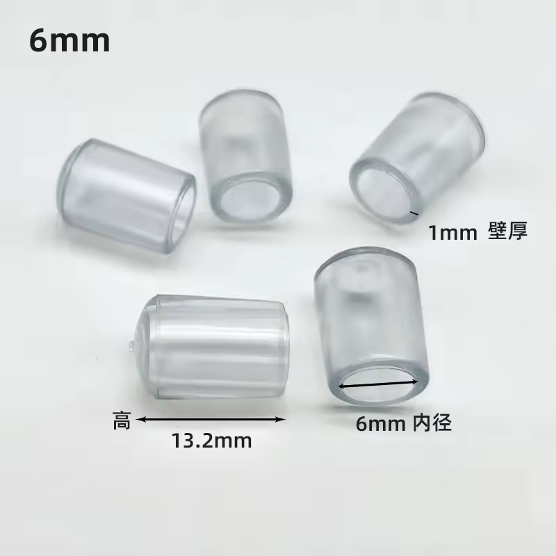 10/20/50PCS PVC Soft Rubber SleeveCable Wire Waterproof Cover Steel Pipe EndCap Thread Protection Caps Coat hanger ProtectiveCap - Image 17