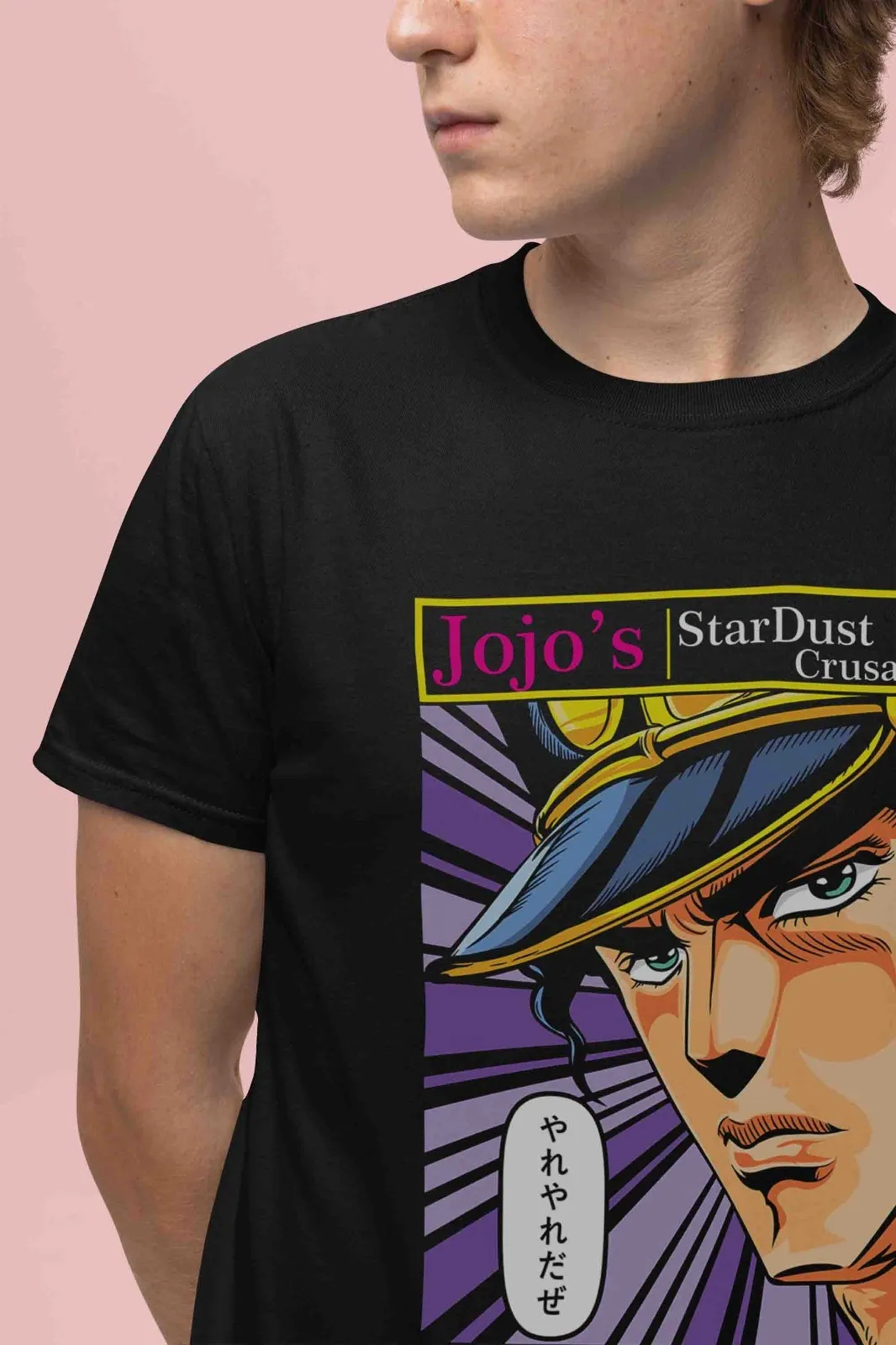 Jojo's Bizarre Adventure T-Shirt Jotaro Tshirt Dio Joseph Shirt Giorno Anime Tee