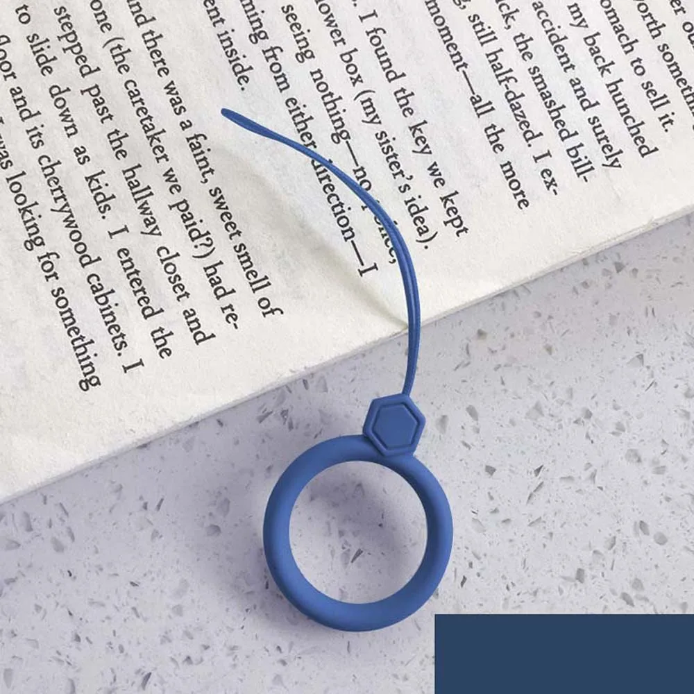 Short Rope Silicone Phone Accessories Keychain Keycord Phone Strap Key Straps Finger Ring Strap Lanyard