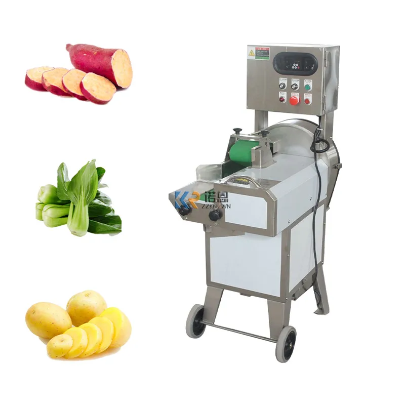 ماكينة تقطيع البطاطس والجزر والزنجبيل والخضروات والفواكه متعددة الوظائف