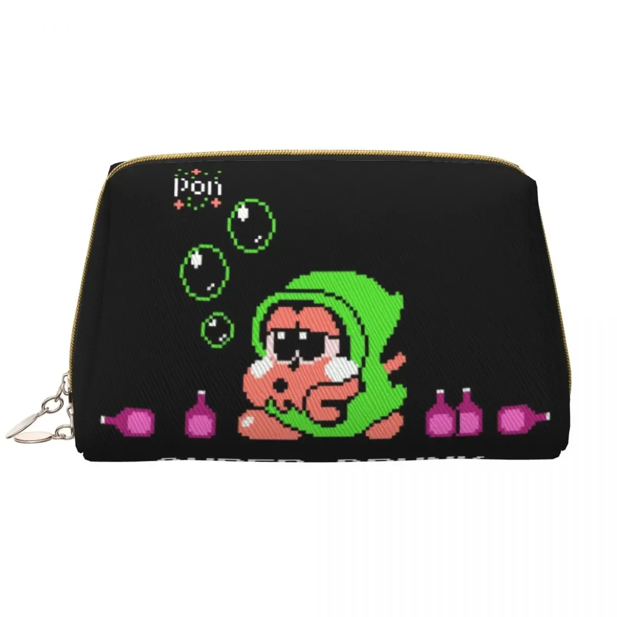 

Fighting Games Bubbles Bobble Super Drunk Makeup Bag Women Travel Cosmetic Organizer Fashion Storage Toiletry Bags