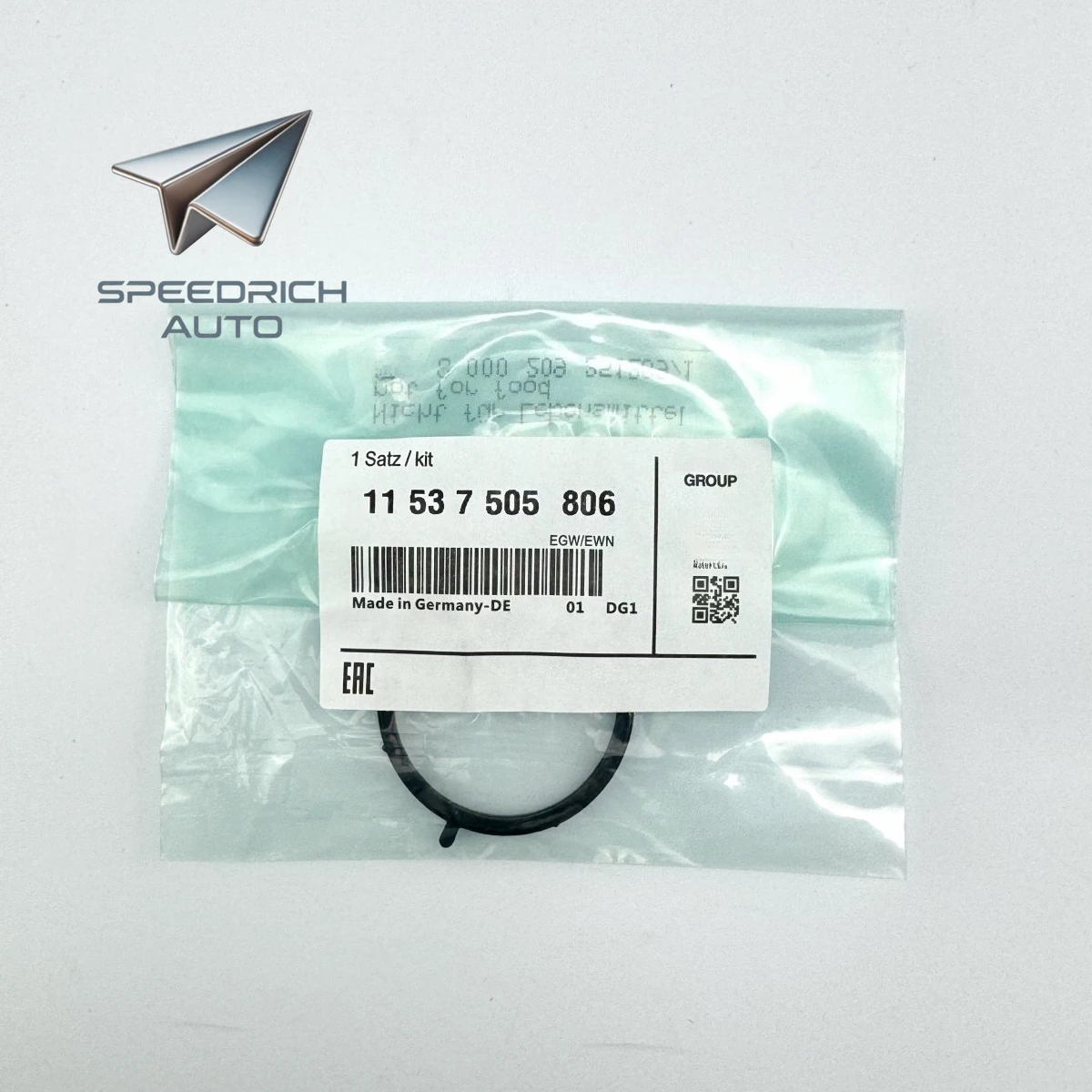 11537505806 Molded Seals for BMW 1/3/5 Series E93/92/91/90/88/87/82/81/60/46 X1 E84 X3 E83 LCI Z4 E85