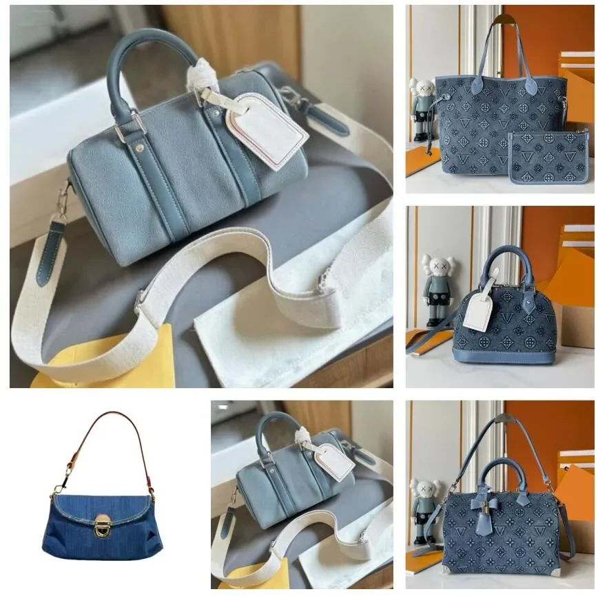 

Синяя джинсовая роскошная сумка через плечо, дизайнерская сумка, женская сумка через плечо, дизайнерская сумочка, женская сумка-кроссбоди.