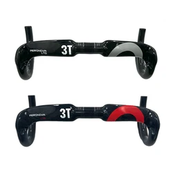 For top brand 3T Carbon Road Handlebar Matt/Gloss Black Top Carbon Fiber Road Handlebar 31.8*400/420/440mm