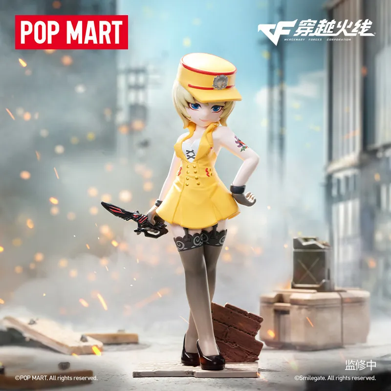 

POPMART CrossFire Fox & Blade Series Card Fox Spy Figure