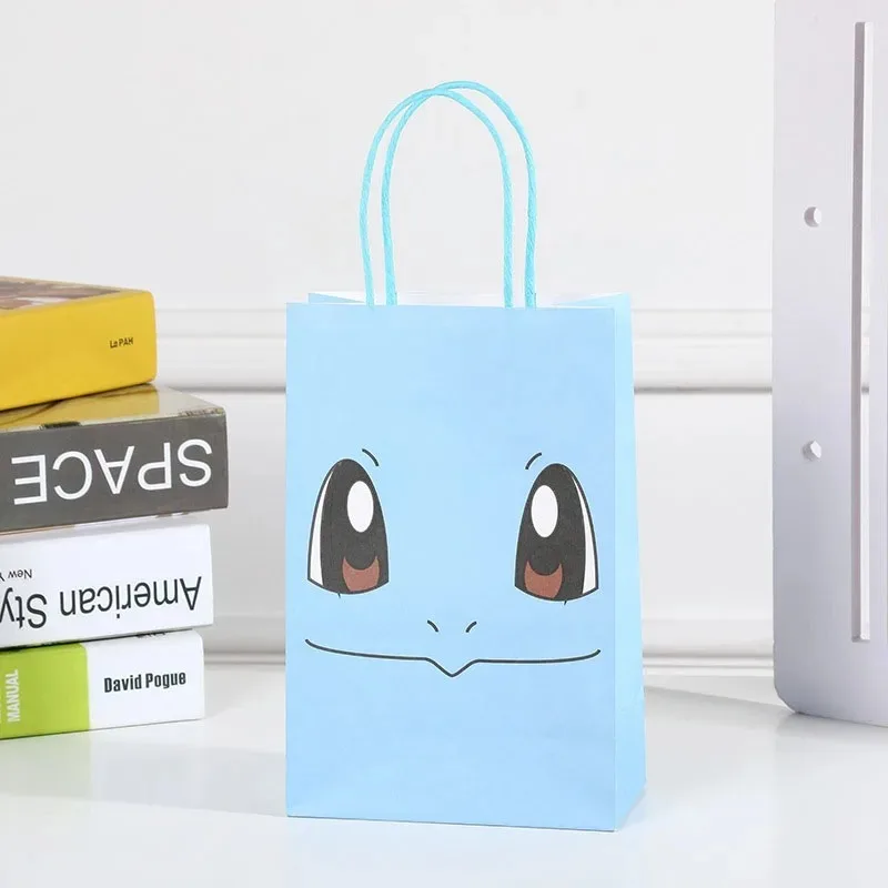 Nový kreslený kawaii pokémon svátek dárky pikachu bonbóny papír brašna oblíbený nejvyšší balení událost večírek slavnostní zásoby domácí sad