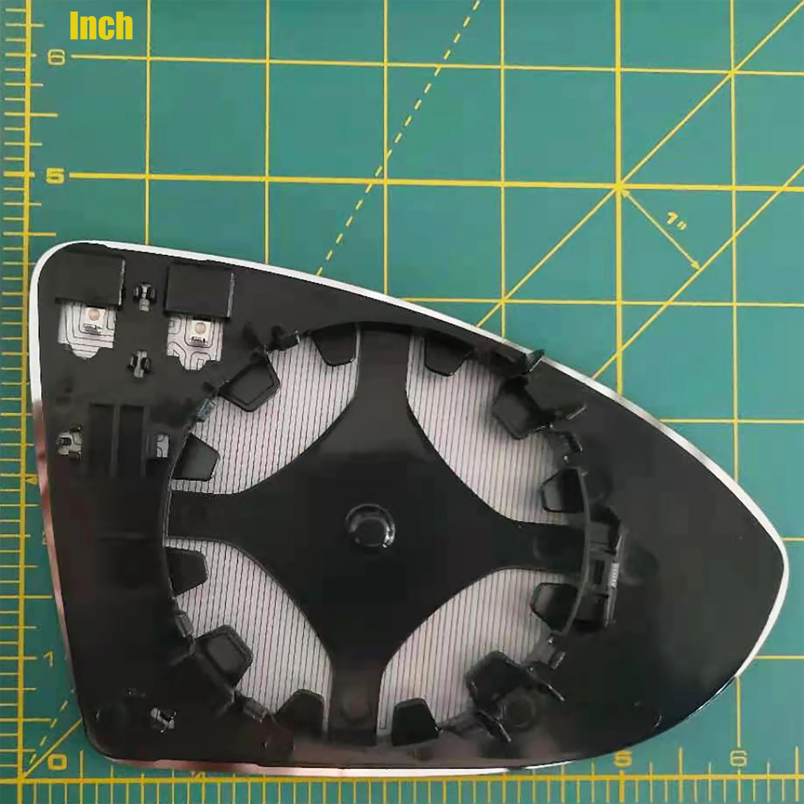 For Vw Golf Mk7 2013 - 2017 Left Right Heated Wing Mirror Glass Wide Angle Rear View Rearview Car Accessories Driver Passenger