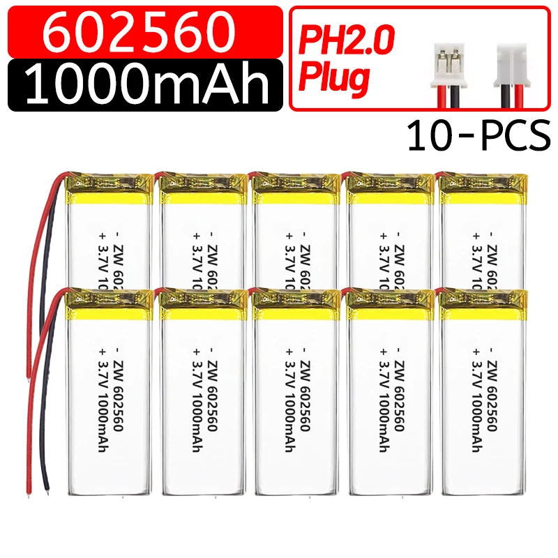 Battery 602560 3.7V…