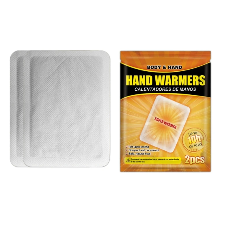 D0AD Travel Friendly Heat Pad Body Hand Toe Warmers Heat Warmer Patches Hand Warmer