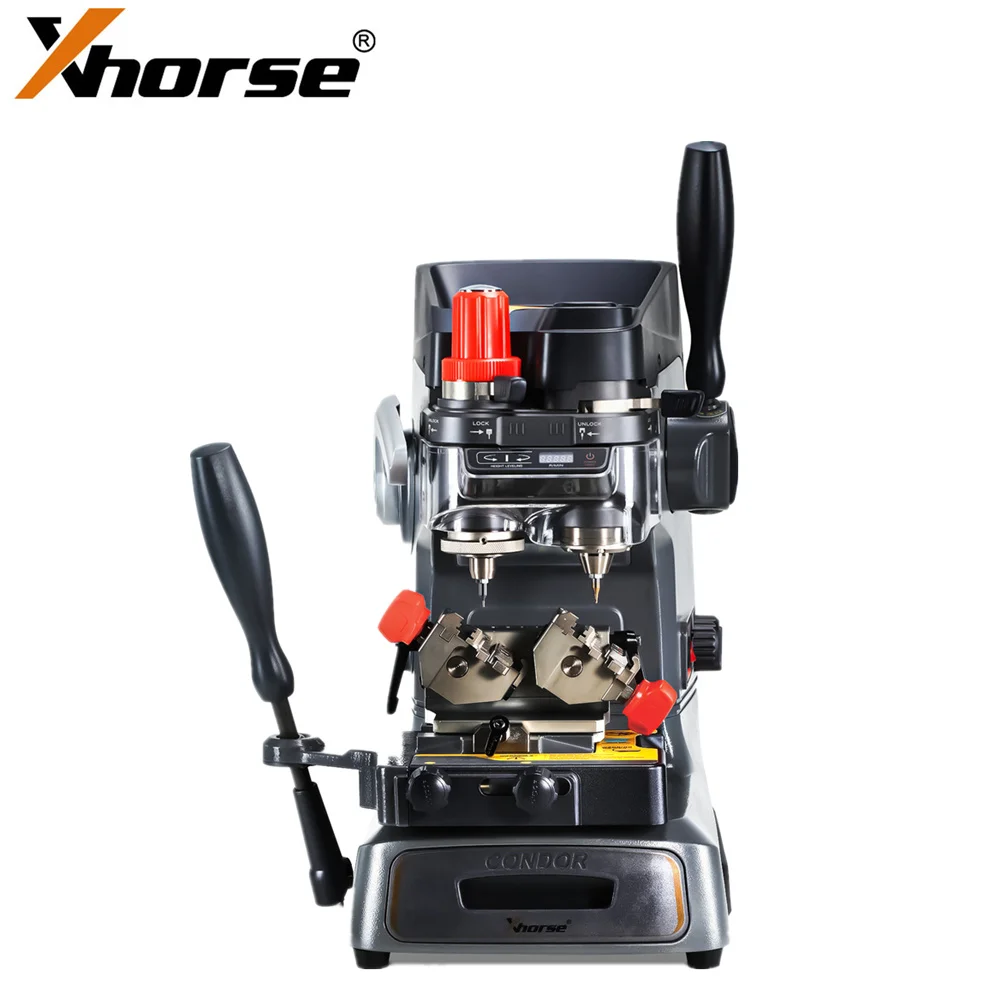 Original Xhorse Condor DOLPHIN XP007 XP 007 Cutter 3-in-1 Manually Key Cutting Machine for Laser, Dimple and Flat Keys