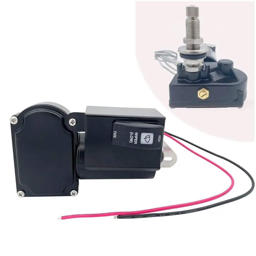 

Wiper Motor 12V 110 Degree Sweeping - MRV and Automotive Applicable (2.5 Shaft 110° with Switch)