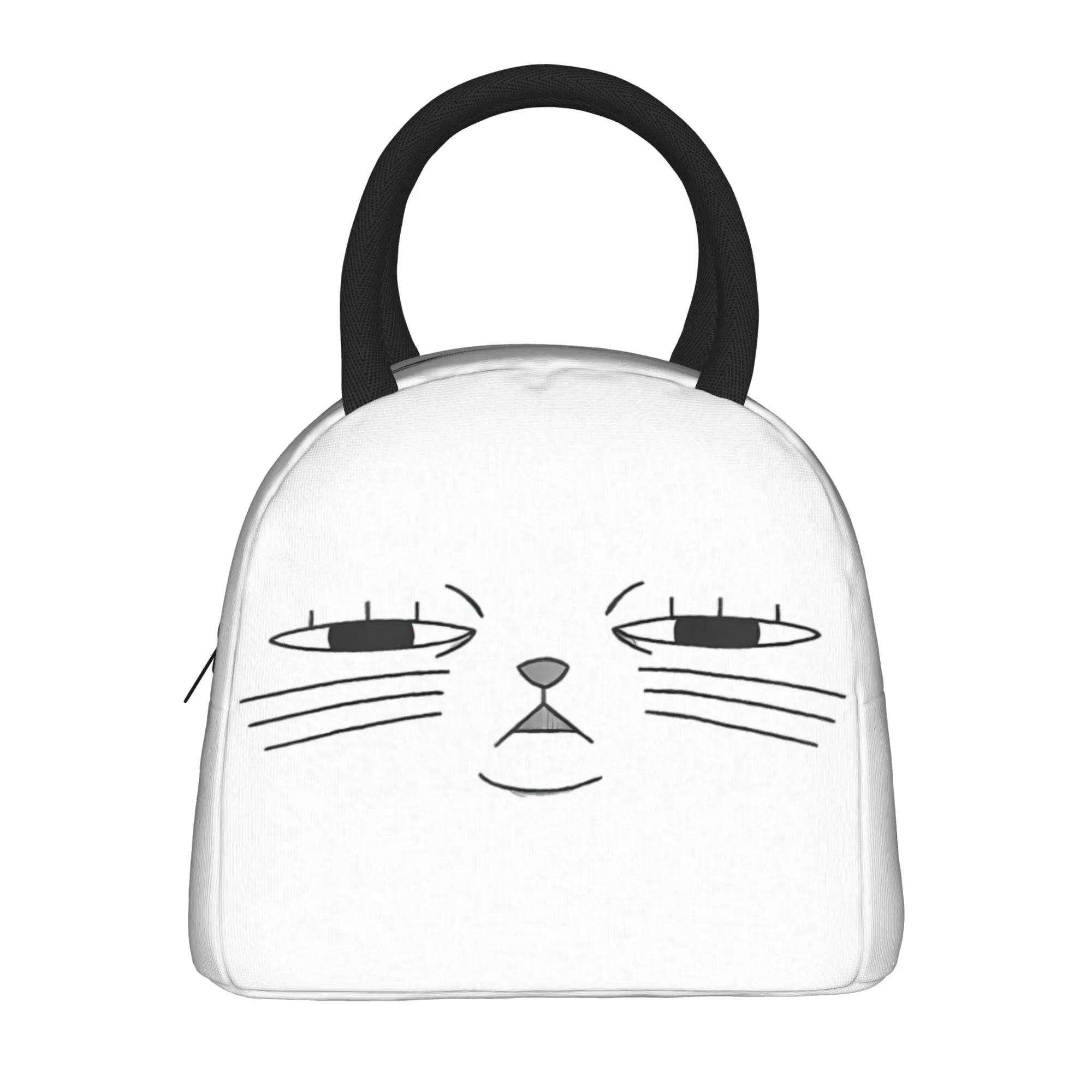Dandadan Cat Anime Manga Turbo Granny  Insulated Lunch Bag Cooler Bag Reusable Tote Lunch Box Food Storage Bags Work  Outdoor