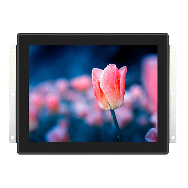 IP67 Waterproof Industrial 10.4'' 12.1'' High Brightness Capacitive Touch Screen Open Frame Monitor Marine POS 4:3 Square Kiosk