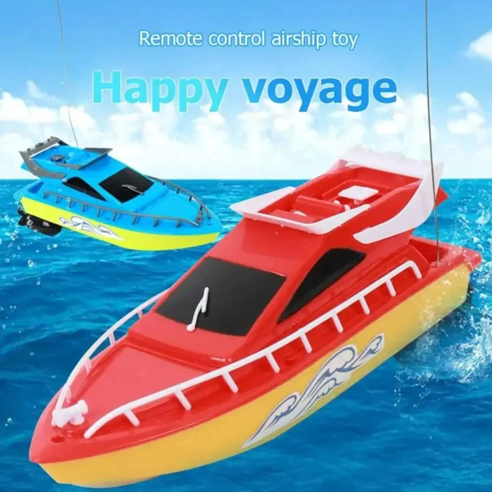 Remote Control Boats Can Be Launched To Simulate High-Speed Speedboats Electric Steamboats Children Boys Water Park Toys Outdoor