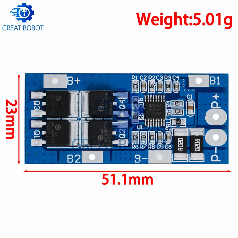 BS 3S 20A 18650 Li-ion Lithium Battery Charger Protection Board 10.8V 11.1V 12V 12.6V Electric 10A Lipo BMS PCB PCM Module