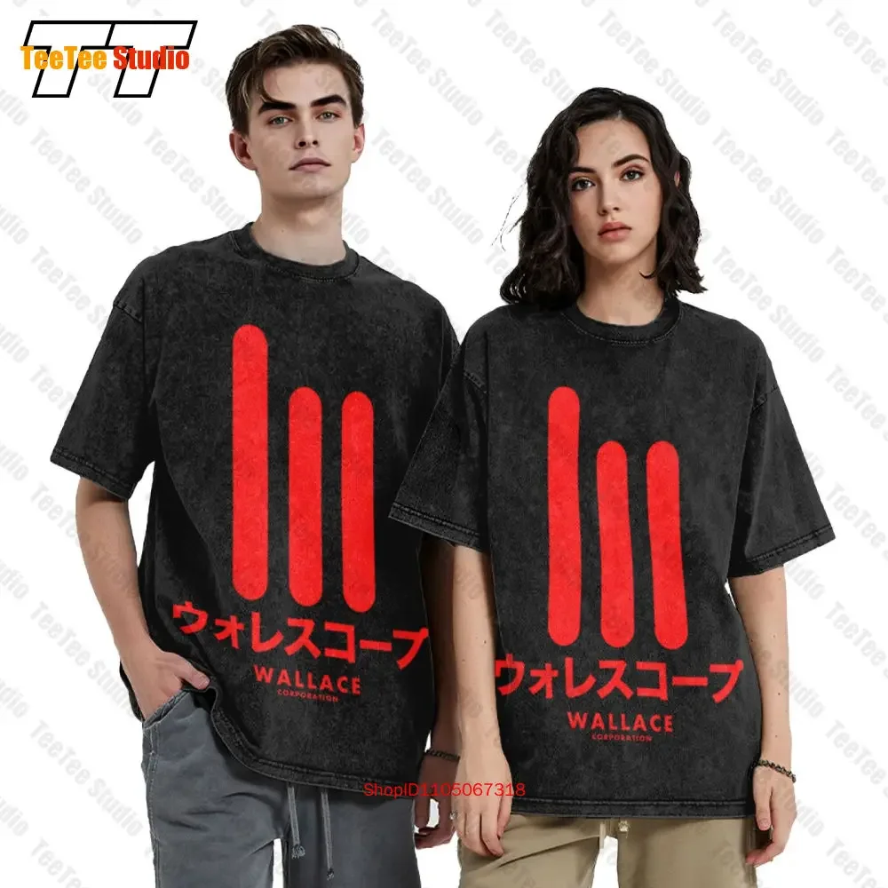 Blade Runner Wallace Corporation Logo Vintage Oversized T-Shirt L7SV