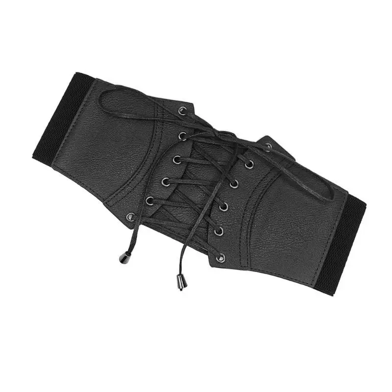 

652F Stretchable Corset Belt Women Wide Belt Fashion Tie Corset Elastic Waistband for Parties and Gatherings