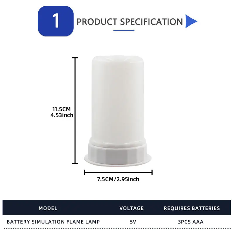2 قطعة LED تأثير اللهب مفتاح الإضاءة التحكم مناسبة LED ضوء سطح المكتب عيد الهالوين حفلة عيد الميلاد الديكور الداخلي ضوء الليل
