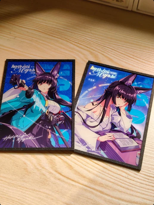 

Game Zenless Zone Zero Hoshimi Miyabi Cosplay Anime Signature card Acrylic Color Paper Ornaments Accessories Halloween Gift