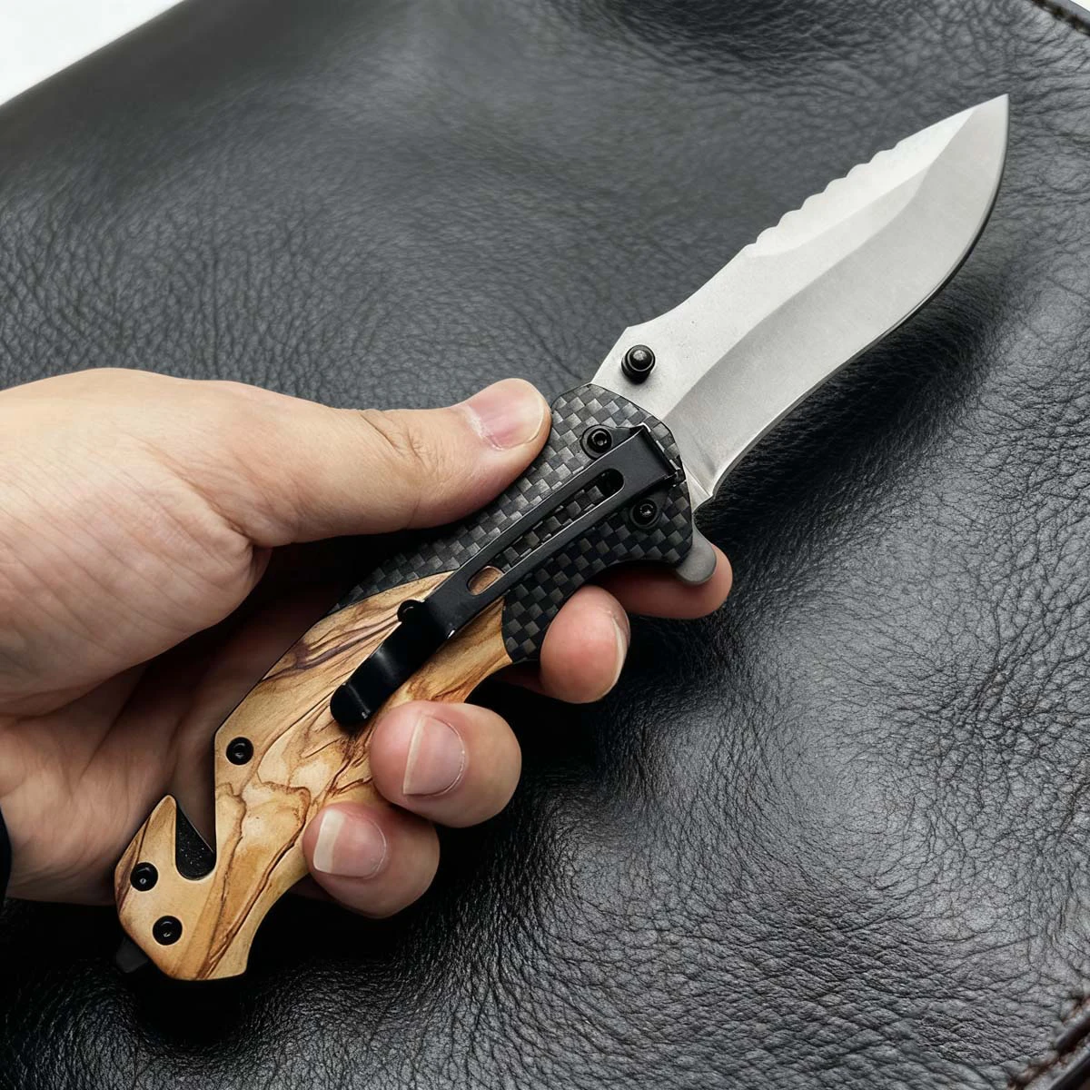 Pisau lipat luar ruangan multi - Camping Cooking Tools ulasan dan harga