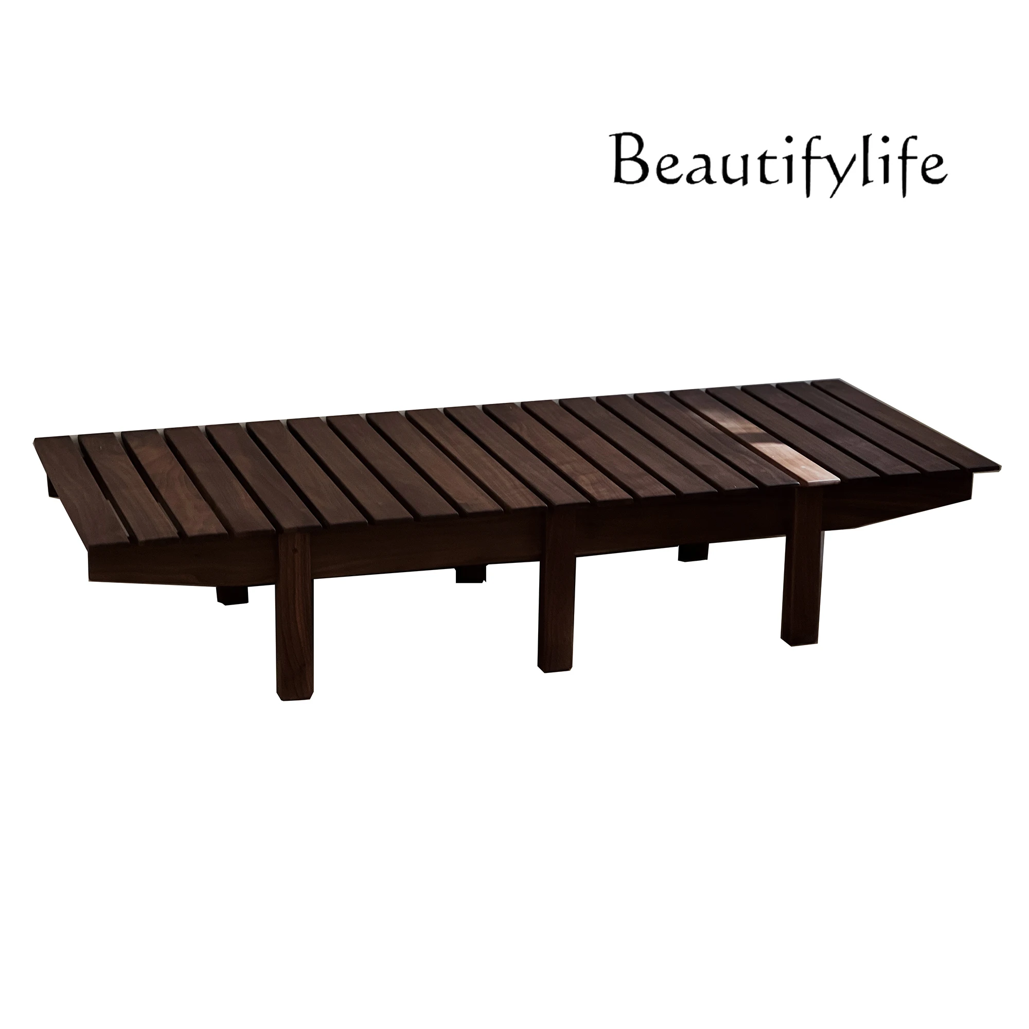 Nordic Art Mid-Ancient Replica Coffee Table Bed End Stool Deck Long Bed Restaurant Bench