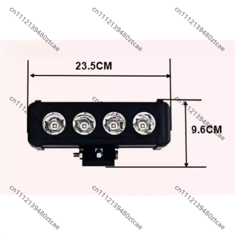 Single‑Row LED Light Bar for Car,High Power Strobe Spotlight for Off‑Road Roof Bumper Grille