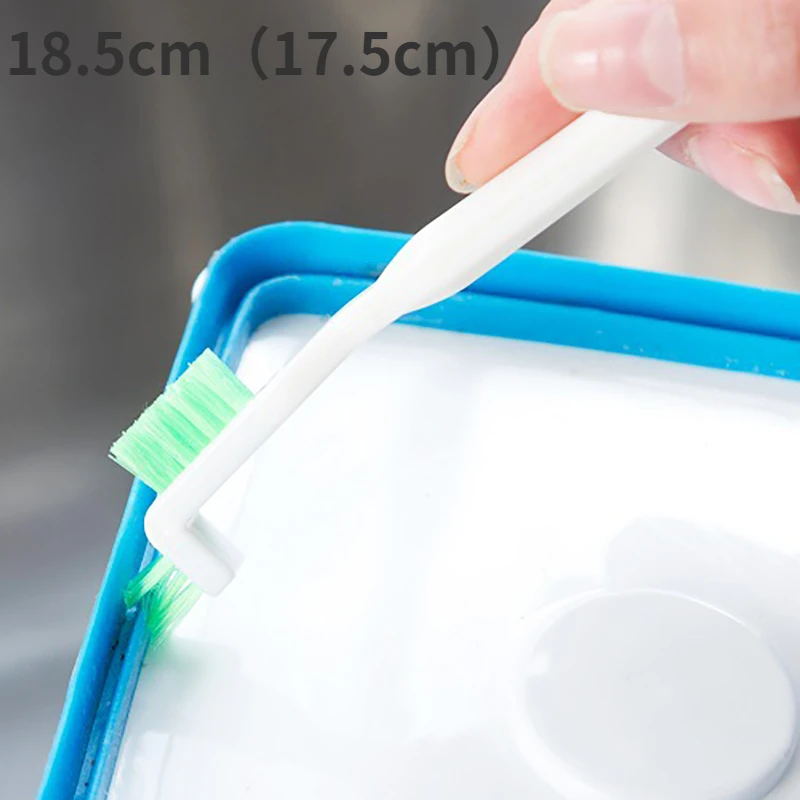 1/3/8Pcs Clean Narrow Cup Notch Brush Long Handle Fish Tank Straw Baby Milk Bottle Gap Glass Tube Cleaning Brush Kitchen Tool