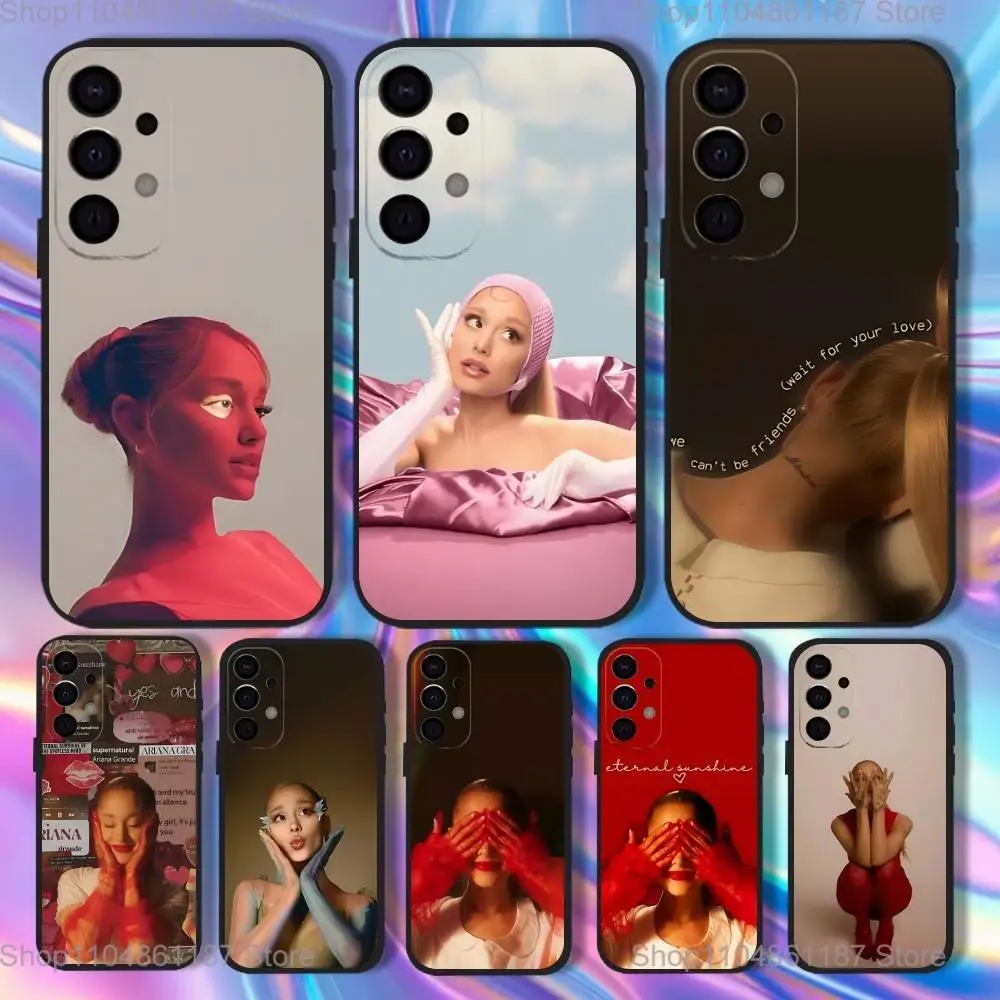 

A- Ariana G-Grande Yes And Phone Case For Samsung S25,S24,S21,S22,S23,S30,Ultra,S20,Plus,Fe,Lite,5G Black Cover