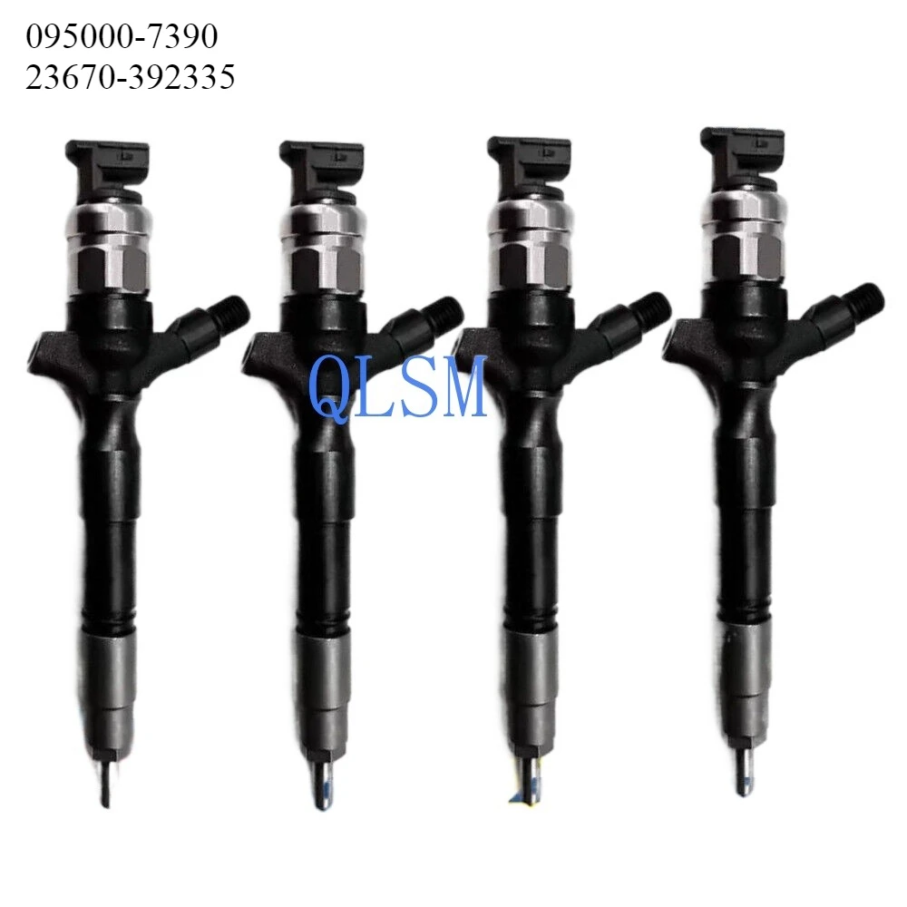 

4 Piece Diesel Fuel Injector Nozzle 095000-7390 23670-392335 for T/OYOTA H/ILUX Engines -
