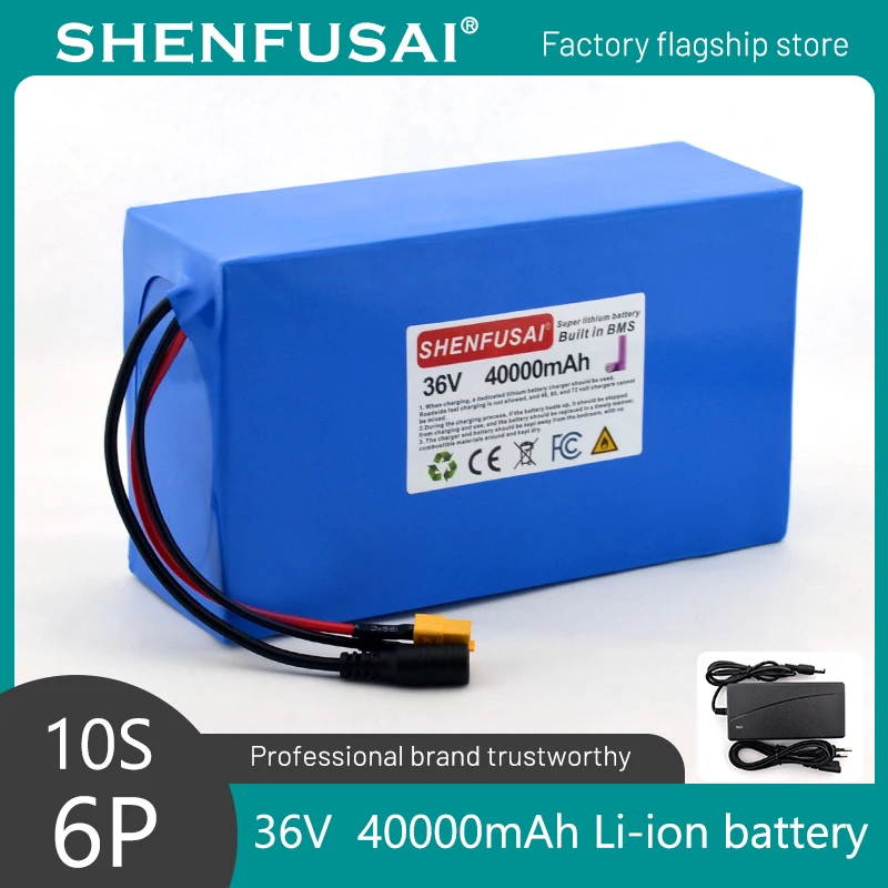 

Lithium ion battery with epoxy plate 10s6p 36v 45ah 500w high power DC rechargeable, used in electric motorcycles, solar panels