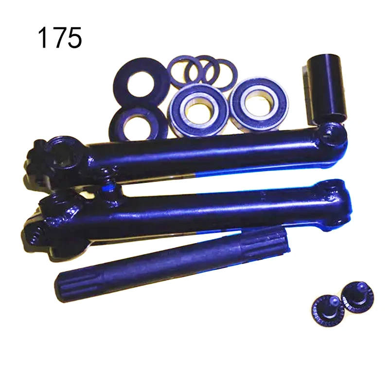 TAOZIK Crom 8 Spline 175mm BMX wysokiej jakości zestaw korbowy 19mm korba rowerowa wydajności