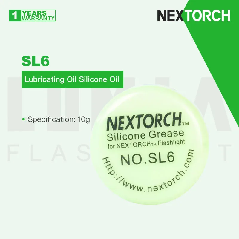 Nextorch SL6 Silicone Oil Flashlight Tool Sealing Maintenance Boutique Flashlig…