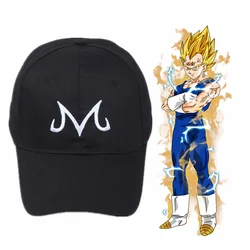 Anime Bejīta Yonsei Vegeta IV Cosplay M akcesoria do kapeluszy osłona przeciwsłoneczna do baseballu Hip Hop bawełniany kapelusz