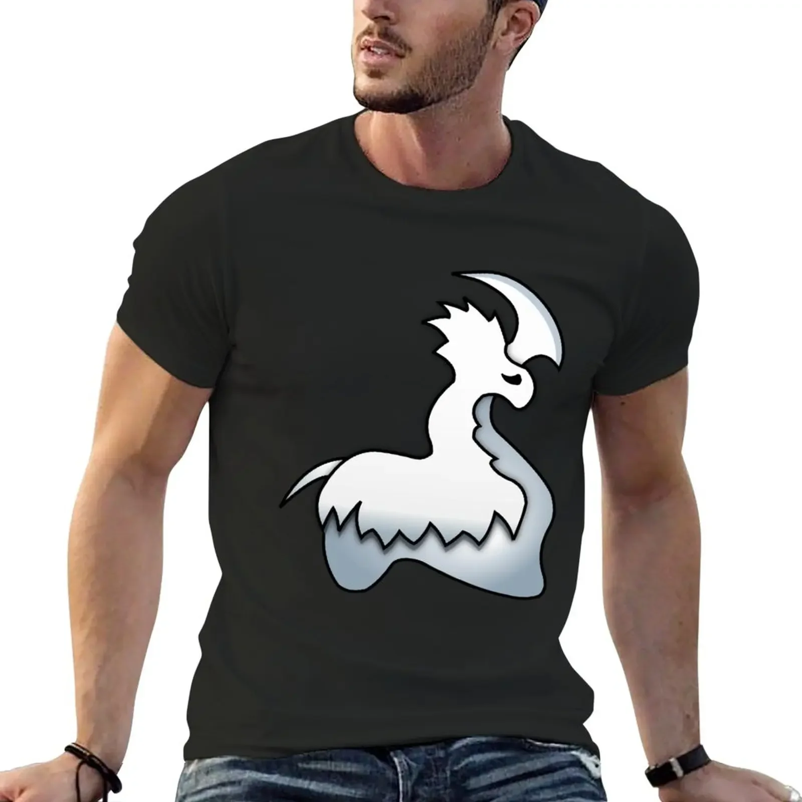 New Rimworld Thrumbo Animal with Horn35 T-Shirt quick drying plus size clothes plus sizes t shirt men 100℅ cotton