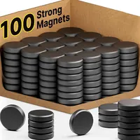 10/100PCS Mini Round Magnets Strong Magnetic Sheets Neodymium Magnet Whiteboard Fridge Sticker DIY Crafts for Home Office School