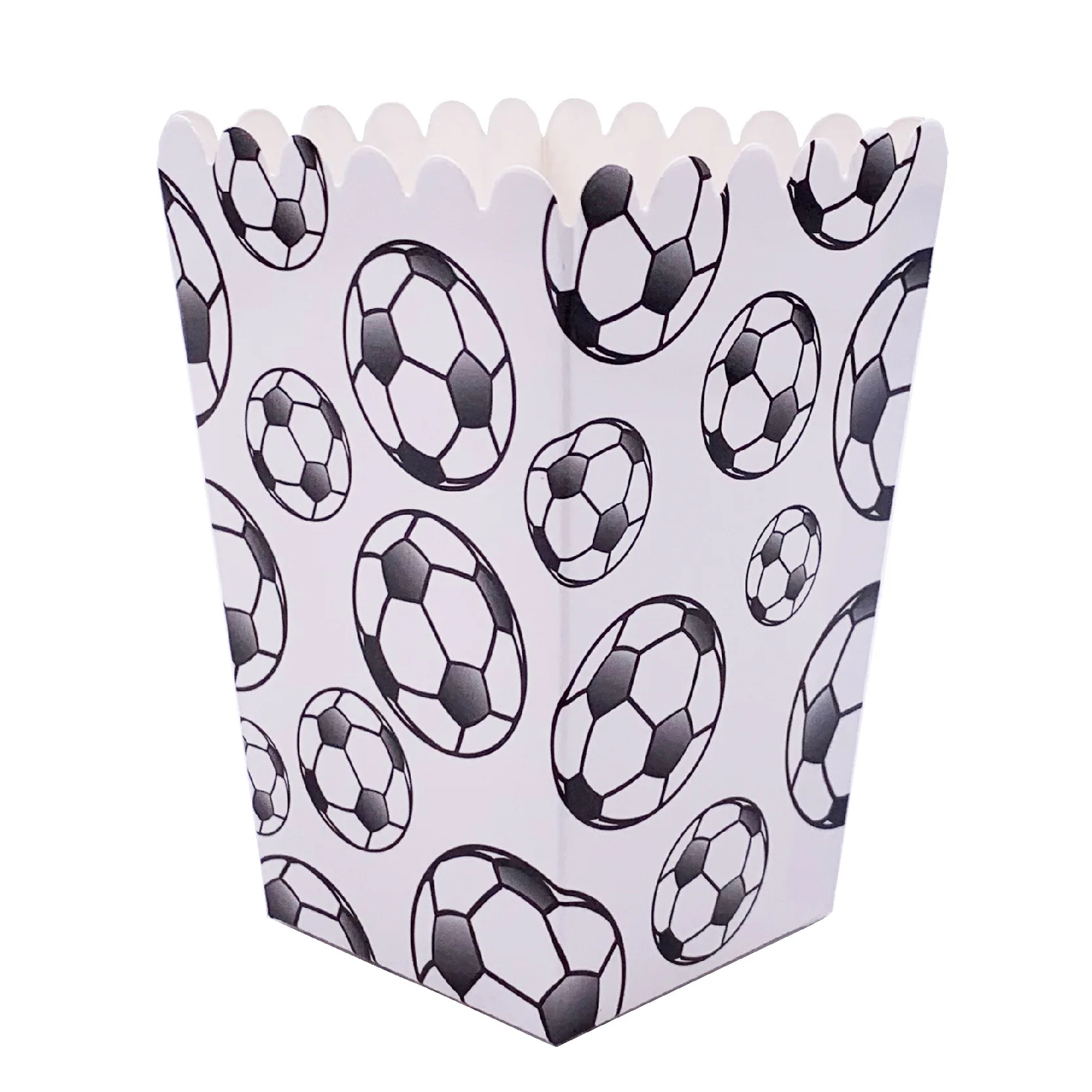 6/24 Pc Fußball Popcorn Boxen Fußball Fußball Thema Party Dekoration Geburtstag Party Favor Popcorn Leckerli Boxen Party liefert – Detail 6