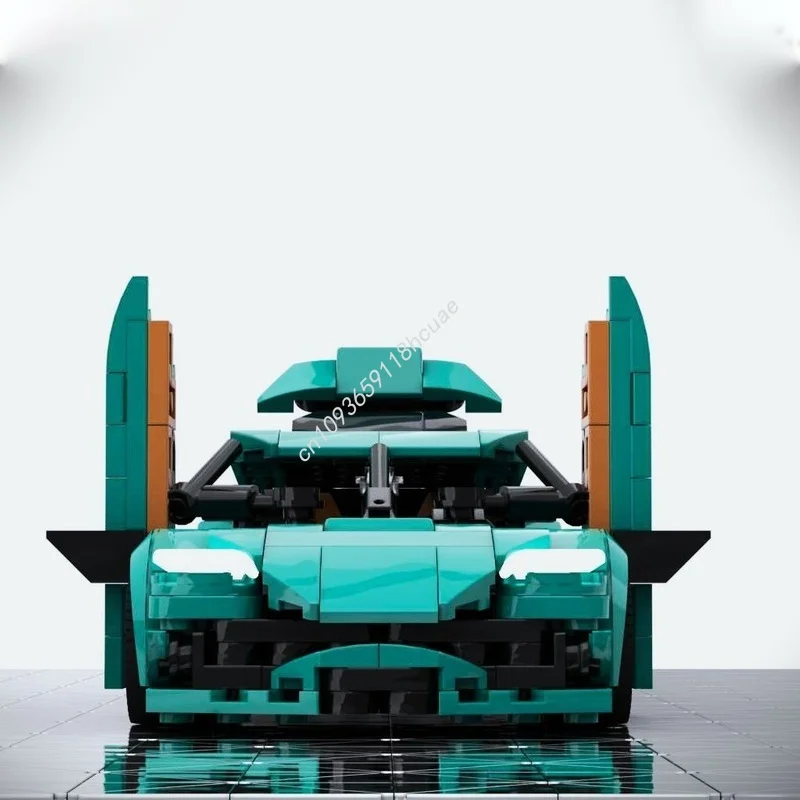 383개 MOC 게메라 핫 버전 도시 모델 빌딩 장난감 블록 건축 DIY 창의적 교육 크리스마스 선물 어린이용