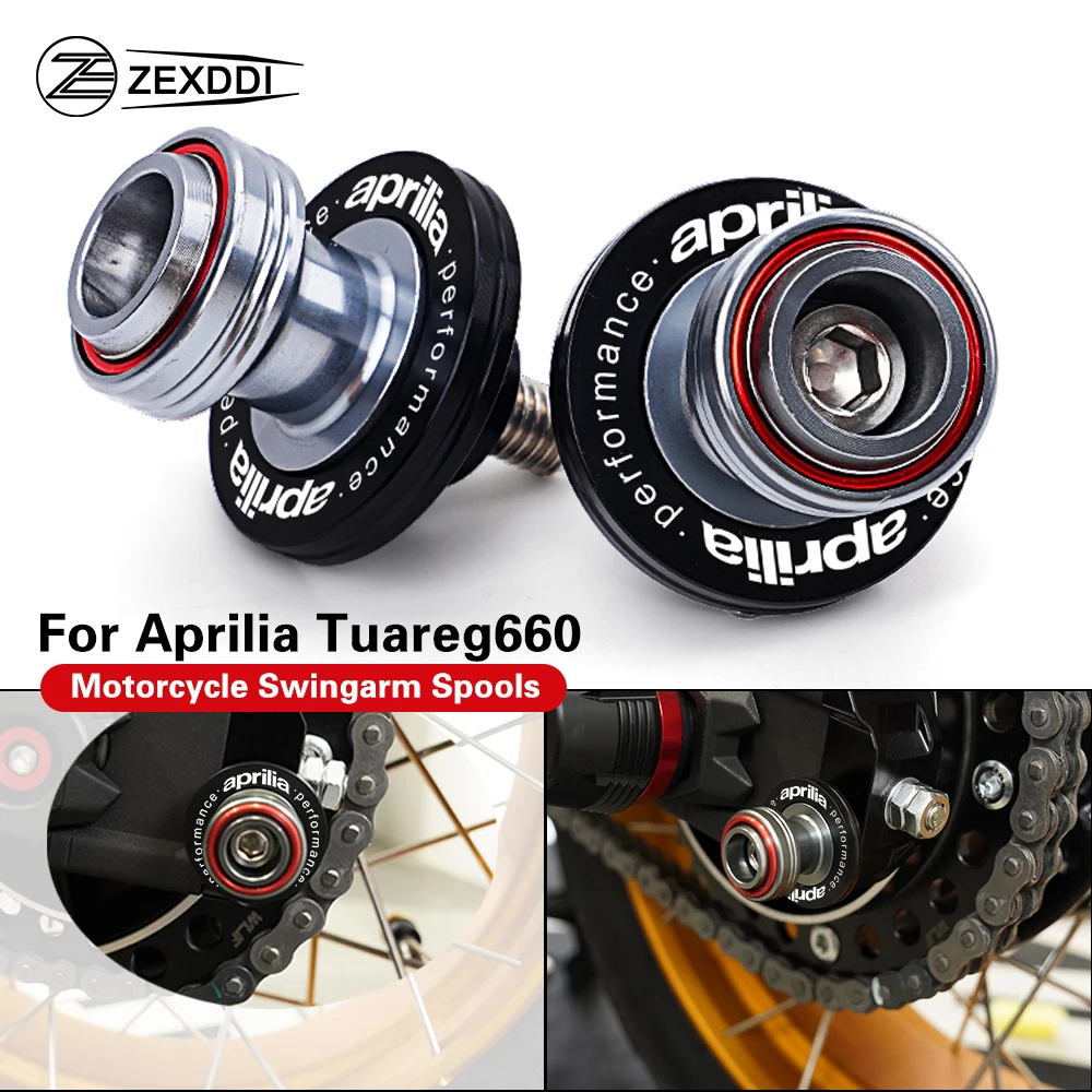 

Motorcycle Accessories Stand Screw Swingarm Spools Slider M6 For Aprilia Tuareg 660 Tuono 660/1100 RS 50 125 150 RSV/RSV4 1000