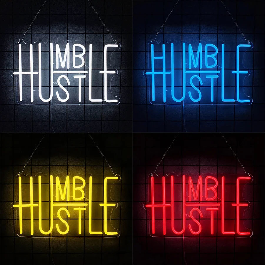 

Ornaments for Bedroom Decoration for Home Decor for Room Accessories Wall Art Online Neon Led Sign Modern Gym Humble Office Up