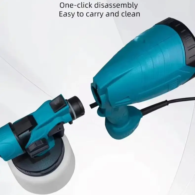 2026 New High Power Electric Spray Gun, Corded Portable Sprayer for Water-based Paint, Latex Paint & Disinfectant