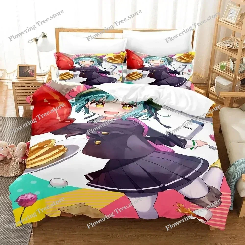 

Anime Game Heaven Burns Red Bedding Set Duvet Cover Bed Set Quilt Cover Pillowcase Comforter king Queen Size Boys Adult Bedding0