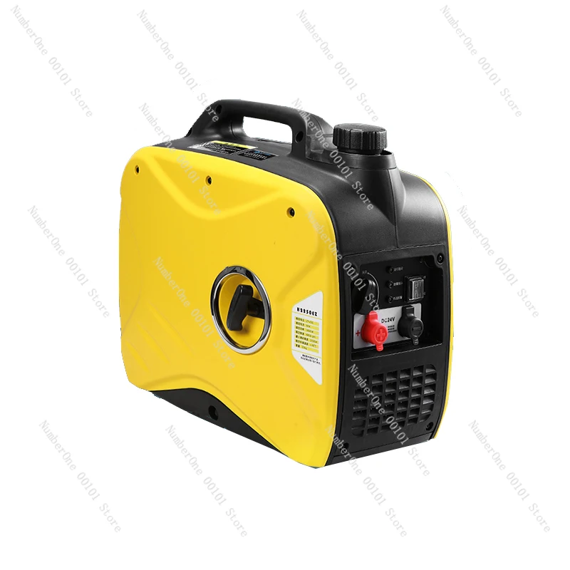 24V Remote Start Gasoline Generator Parking Air Conditioner Gasoline Generator Variable Frequency Silent Small Portable