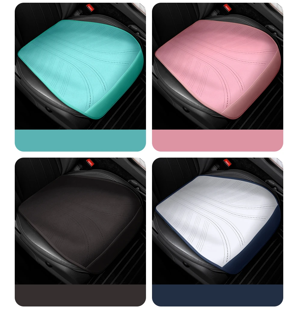 Leder-Autositzbezüge Luxus-Sitzpolster für BMW E60 X5 E70 E46 E36 Audi A4 B8 Golf 5 Opel Corsa d Cupra Formentor – Detail 13