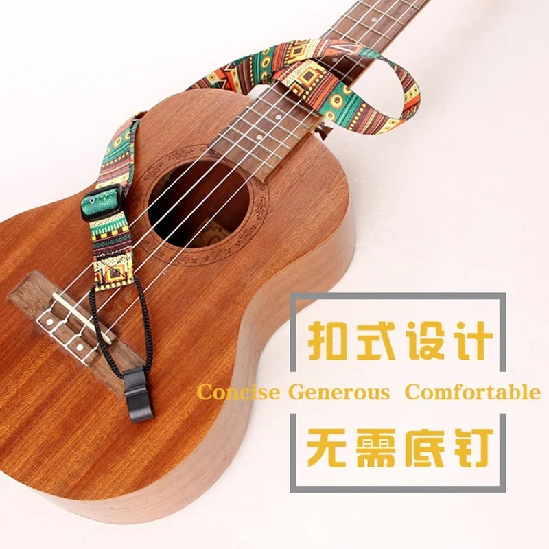 Ethnic Style Ukulele Strap, Small Guitar Hanging Neck Accessories, Foreign Trade, Hot Selling