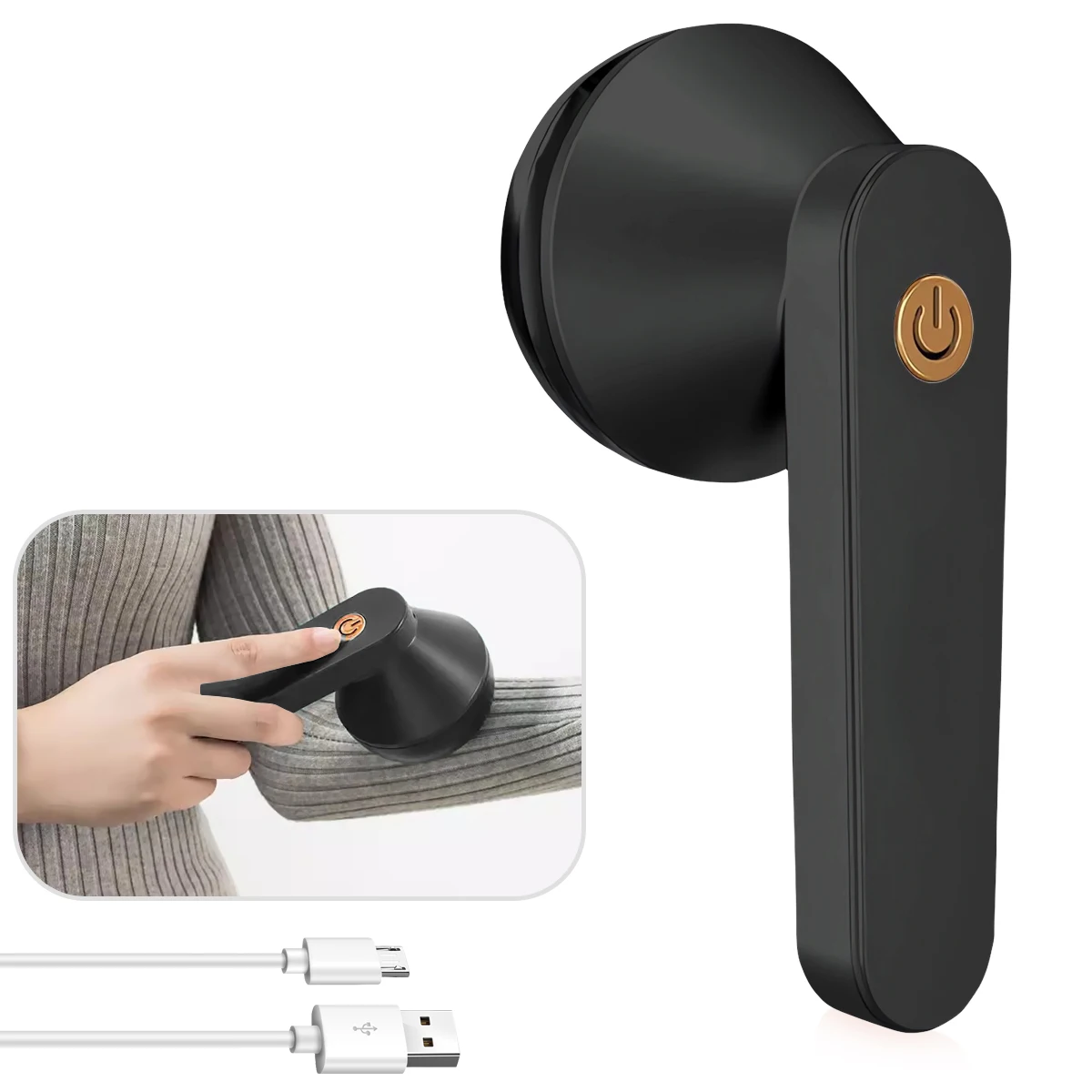 مزيل الوبر الكهربائي ملابس المنزل ماكينة حلاقة سترة النسيج الزغب المتقلب المحمولة USB شحن انفصال أداة قص الملابس