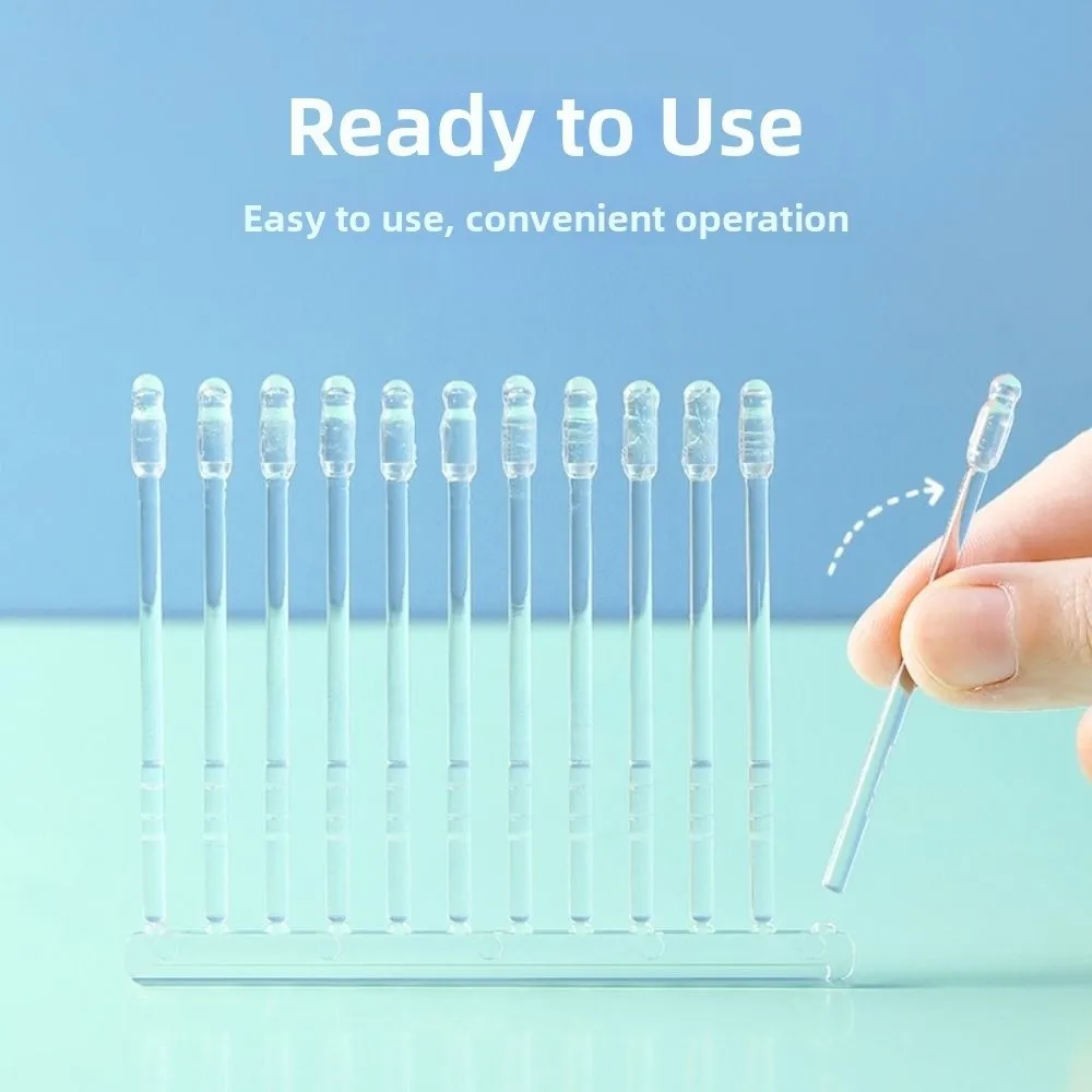 

New Disposable Disposable Ear Swabs Ear Cleaner Soft Sticky Earwax Remover Stick Sticky Ear Digger for Olders Adult Kid